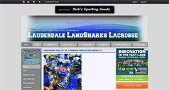 Desktop Screenshot of bullsharklacrosse.com